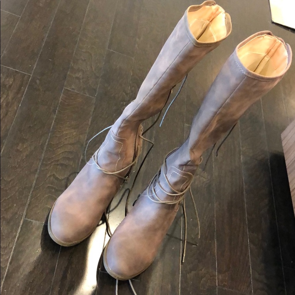 Brown boots